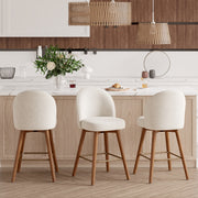 Hawsaiy Modern Swivel Bar Stools Set of 2/3/4, 26