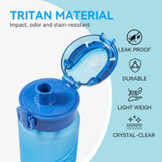 Hawsaiy 32oz BPA Free Plastic Water Bottle with Tea Filter