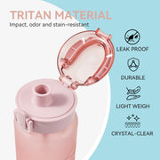 Hawsaiy 32oz BPA Free Plastic Water Bottle with Tea Filter