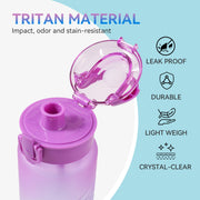 Hawsaiy 32oz BPA Free Plastic Water Bottle with Tea Filter