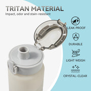 Hawsaiy 32oz BPA Free Plastic Water Bottle with Tea Filter