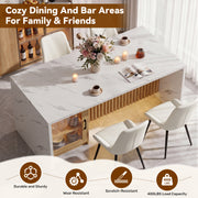 Hawsaiy 5 Piece Dining Table Set for 4, 63