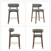 Hawsaiy Counter Height Bar Stools Set of 2, 26