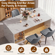 Hawsaiy 5 Piece Dining Table Set for 4, 63