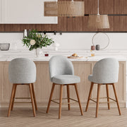Hawsaiy Modern Swivel Bar Stools Set of 2/3/4, 26