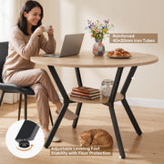 Hawsaiy Dining Table Set for 4, 42.1