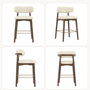 Hawsaiy Counter Height Bar Stools Set of 2, 26