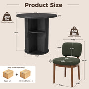 Hawsaiy 3-Piece Dining Table Set for 2, 31.5