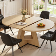 Hawsaiy 5 Piece Extendable Dining Table Set for 4, 47.24