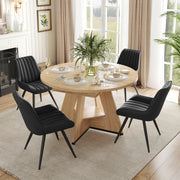 Hawsaiy 5 Piece Extendable Dining Table Set for 4, 47.24
