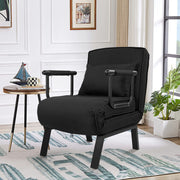 Hawsaiy Convertible Sleeper Leisure Recliner, Adjustable Lounge Chair, Arm Chair, and Sofa Bed