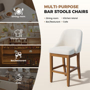 Hawsaiy Bar Stool Set of 2/4/6, 26
