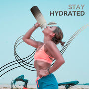 Hawsaiy 32oz BPA Free Plastic Water Bottle with Tea Filter