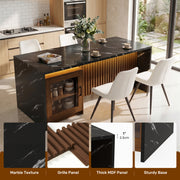 Hawsaiy 5 Piece Dining Table Set for 4, 63