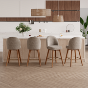 Hawsaiy Modern Swivel Bar Stools Set of 2/3/4, 26