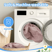 Hawsaiy Kids Sofas Modular 4PCS Sponge Armless Reclining Sofa with Removable Cover