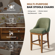 Hawsaiy Bar Stool Set of 2/4/6, 26