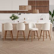 Hawsaiy Modern Swivel Bar Stools Set of 2/3/4, 26