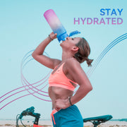 Hawsaiy 32oz BPA Free Plastic Water Bottle with Tea Filter