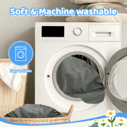 Hawsaiy Kids Sofas Modular 4PCS Sponge Armless Reclining Sofa with Removable Cover