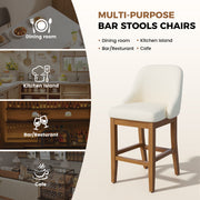 Hawsaiy Bar Stool Set of 2/4/6, 26