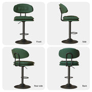 Hawsaiy Adjustable Ergonomic Design Barstools with Double-Layer Upholstered Set of 2/4 for Kitchen Island