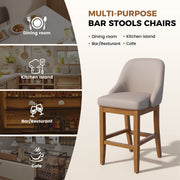 Hawsaiy Bar Stool Set of 2/4/6, 26
