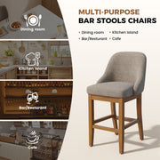 Hawsaiy Bar Stool Set of 2/4/6, 26