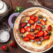 Hawsaiy 6QT Enameled Cast Iron Dutch Oven, Non-Stick, Dual Handles, with Lid for Baking & Cooking