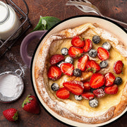 Hawsaiy 6QT Enameled Cast Iron Dutch Oven, Non-Stick, Dual Handles, with Lid for Baking & Cooking