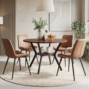 Hawsaiy Dining Table Set for 4, 42.1