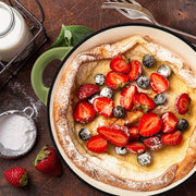 Hawsaiy 6QT Enameled Cast Iron Dutch Oven, Non-Stick, Dual Handles, with Lid for Baking & Cooking