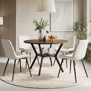 Hawsaiy Dining Table Set for 4, 42.1