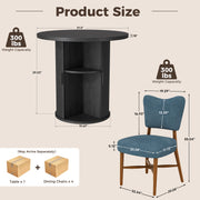 Hawsaiy 3-Piece Dining Table Set for 2, 31.5