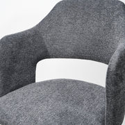 Hawsaiy Modern Office Chair with Smooth Rolling Casters for Home Office, Study Room, or Commercial Use