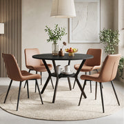 Hawsaiy Dining Table Set for 4, 42.1