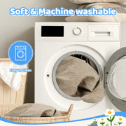 Hawsaiy Kids Sofas Modular 4PCS Sponge Armless Reclining Sofa with Removable Cover