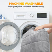 Hawsaiy Heated Mattress Pad,Electric Mattress Pad Luxury Bed Warmer 10 Heat Settings|Auto Off 2-4-8 Hours|Fit Up to 18