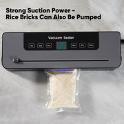 Hawsaiy Vacuum Sealing Machine with Built-in Cutter, Automatic Food Sealer for Dry & Moist Food, Easy-to-Clean, LED Indicator Lights for Food Storage