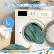 Hawsaiy Kids Sofas Modular 4PCS Sponge Armless Reclining Sofa with Removable Cover