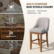 Hawsaiy Bar Stool Set of 2/4/6, 26
