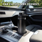 Hawsaiy 24 oz Insulated Stainless Steel Water Bottle with Handle, Leak-Proof Lid & Wide Mouth, Double Wall Vacuum, BPA Free, Keeps Cold & Hot