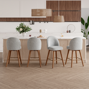 Hawsaiy Modern Swivel Bar Stools Set of 2/3/4, 26