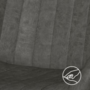 Hawsaiy Mid Century Modern Faux Leather Dining Chair Set of 2/4 with Upholstered Seat and Metal Legs