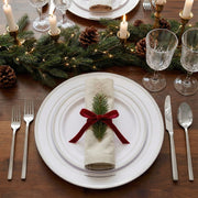 Hawsaiy 100/200PCS Disposable Plastic Plates Set, White Plates with Gold Rim, 7 Inch & 10 Inch Party Dinner Plates, BPA Free, Food Grade, Heavy Duty, Reusable