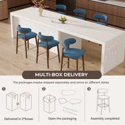 Hawsaiy Counter Height Bar Stools Set of 2, 26