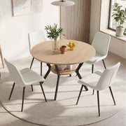 Hawsaiy Dining Table Set for 4, 42.1
