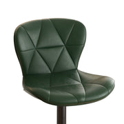 Hawsaiy Modern Adjustable Faux Leather Bar Stool with Back for Kitchen Island Set of 2/4