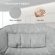 Nalupatio Modern Bar Stools Set of 2, Ergonomic Double-Layer Upholstered Bar Stools with Back, Adjustable Swivel Barstools for Kitchen Island, Drak Grey