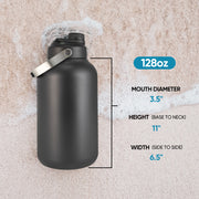 Hawsaiy 12oz Kids Insulated Water Bottle with Straw Lid, Leak-Proof Stainless Steel BPA-Free for School Boys and Girls